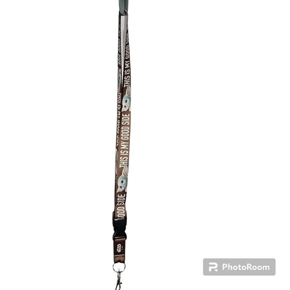 Disney Star Wars Grogu Lanyard with Detachable Buckle - Picture 2 of 6